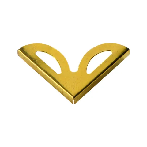 新中式金属贴包角护角包角礼盒2mm包装盒五金角配件笔记本内仿古