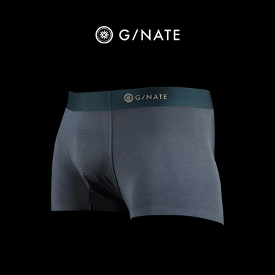 GNATE及图 男士莫代尔内裤无痕透气加肥加大胖子平角裤四角裤头