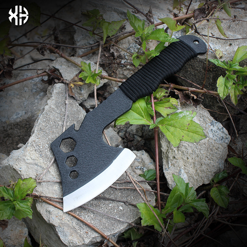 工兵斧多功能战术斧开山斧刃手斧头刀户外家用劈柴防身武器鹰头斧