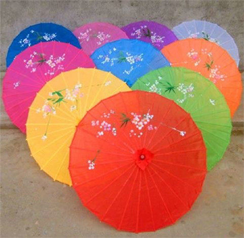 舞蹈表演道具多色古装摄影