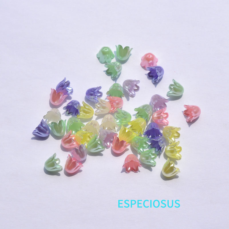 10MM彩色ABS珍珠百合花托DIY饰品配件风铃隔珠耳环串珠材料散珠子,饰品/流行首饰/时尚饰品新,其他DIY饰品配件,淘宝优惠券,粉丝福利购,淘宝优惠卷
