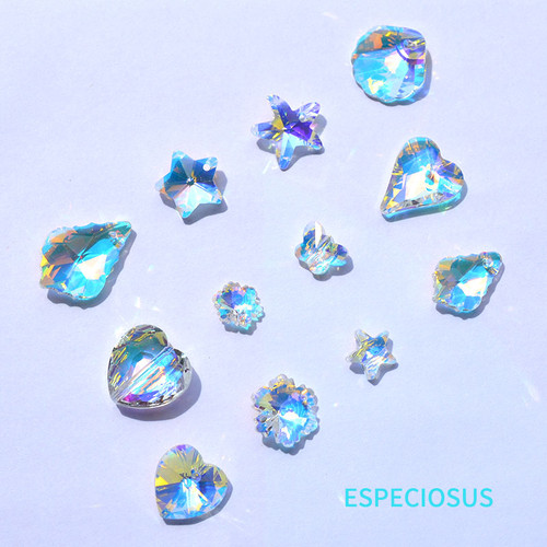 ESPECIOSUS水晶幻彩吊坠夏季新款