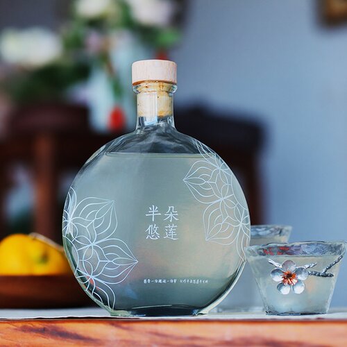 送酒杯果味酒花果酒微醺甜型