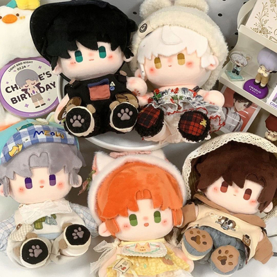 光与夜之恋原创正品20CM棉花娃娃萧逸齐司礼夏鸣星陆沉查理苏同人