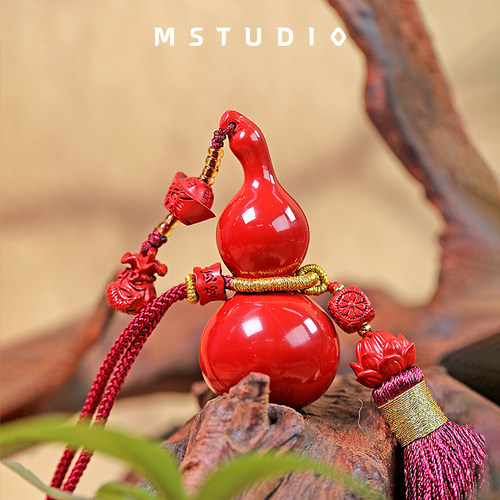 【八宝葫芦】朱砂葫芦挂件居家挂饰车挂面小仙