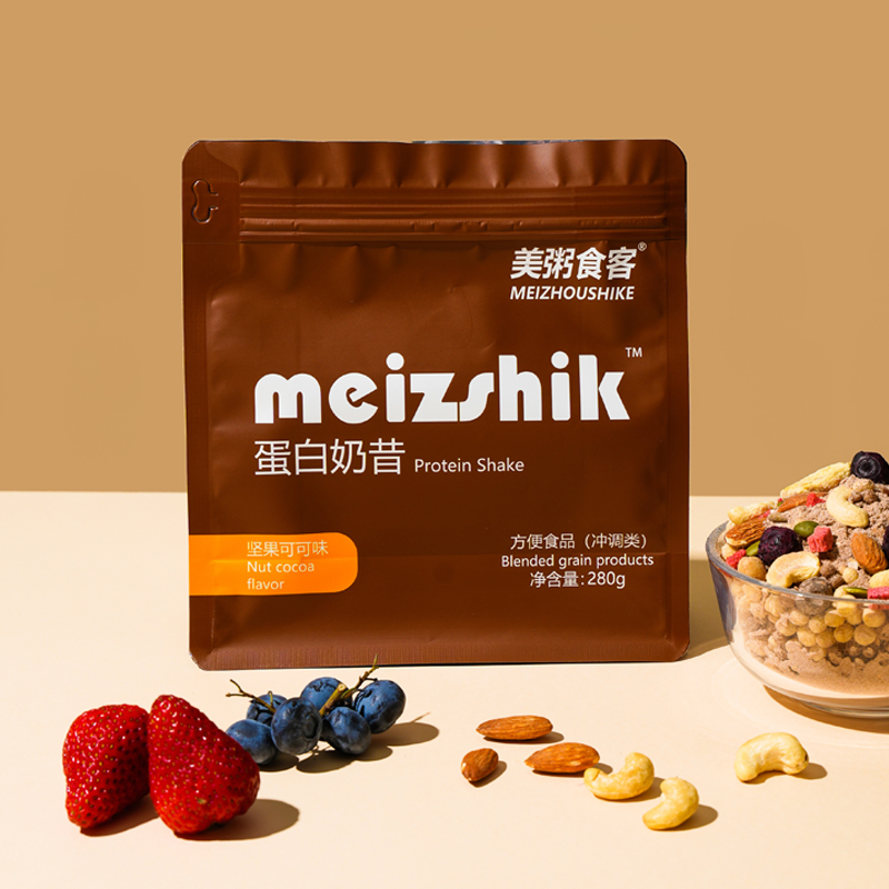 蛋白奶昔代餐粉坚果可可冲饮即食