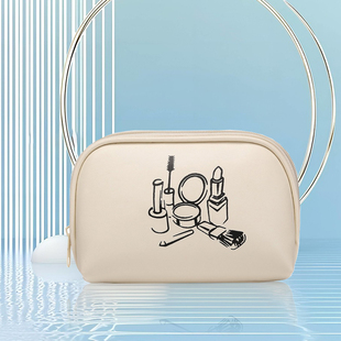 化妆包ins风高级感化妆袋便携迷你旅行随身口红包小化妆品收纳包