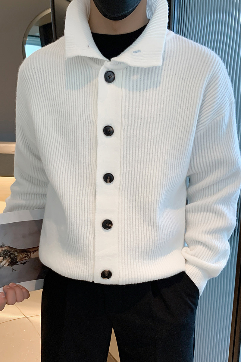 秋冬高端开衫英伦复古轻熟商务针织衫毛衣外套男6928P85控135,男装针织衫/毛衣,星座615（原A358-1）