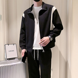 卫衣运动套装男士春秋外套帅时尚拼色休闲男一套8816P138，男装休闲套装，星座615（原A358-1）