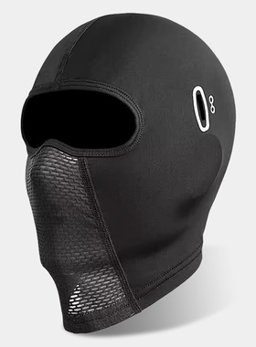 夏季骑行面罩冰丝防晒头套男黑色全脸基尼摩托车头盔内头罩蒙面帽