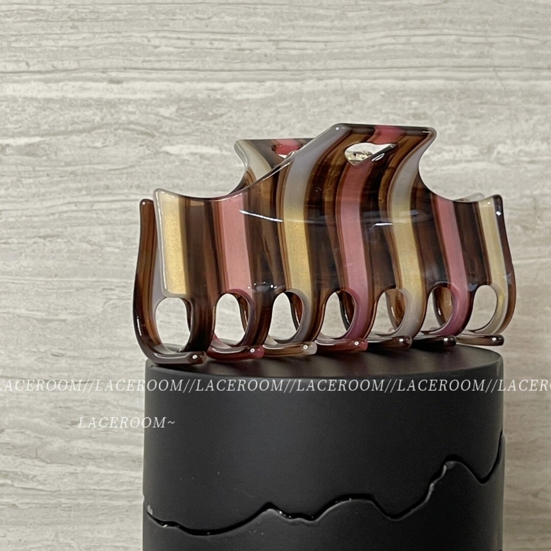 彩虹瀑布醋酸抓夹网红后脑勺盘发鲨鱼夹气质条纹爱心发夹简约发饰,饰品/流行首饰/时尚饰品新,发饰,淘宝优惠券,粉丝福利购,淘宝优惠卷