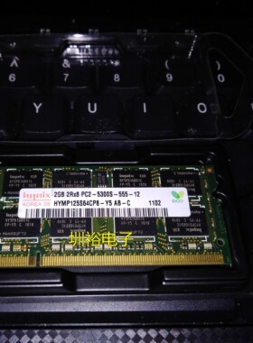 现代 2GB 2RX8 667 PC2-5300S-555 HYMP125S64CP8-Y5笔计本内存条