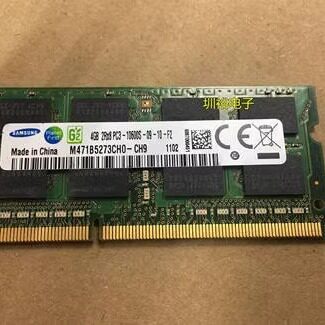 M471B5273CH0-CH9 三星 4GB 2RX8 PC3-10600S 笔计本内存条1333