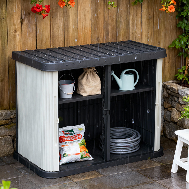 大容量户外庭院储物柜花园院子防水防潮收纳柜园艺杂物阳台工具房,住宅家具,户外储物柜,淘宝优惠券,粉丝福利购,淘宝优惠卷