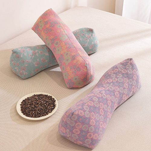 三角全荞麦枕头护颈椎专用成人助睡眠骨头反弓牵引枕支撑硬颈椎枕