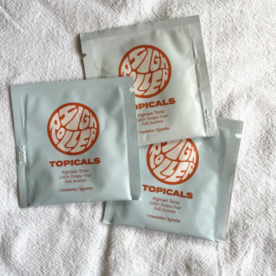 美国海淘TOPICALS毛发滋补剂软化舒缓毛发去角质棉片 片装小样