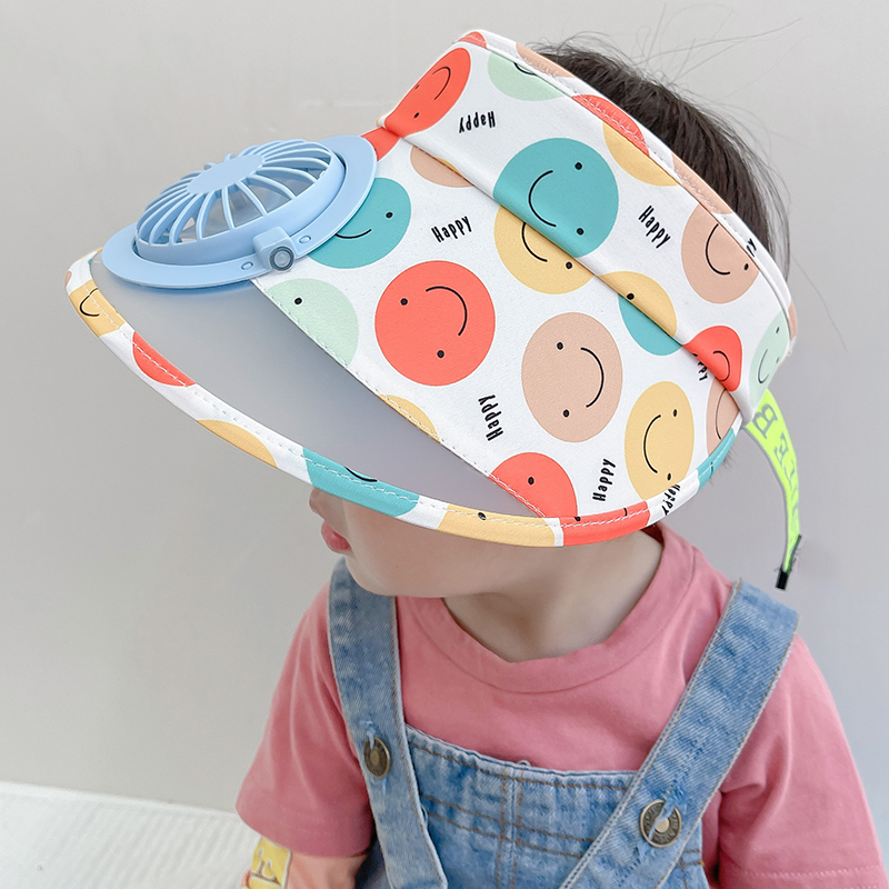 兒童帽子防曬帽寶寶遮陽帽大檐男童女童太陽帽涼帽空頂USB電風扇在類目 服飾配件/皮帶/帽子/圍巾, 帽子中 - 來自Buy2taobao.com提供專業的淘寶代購服務