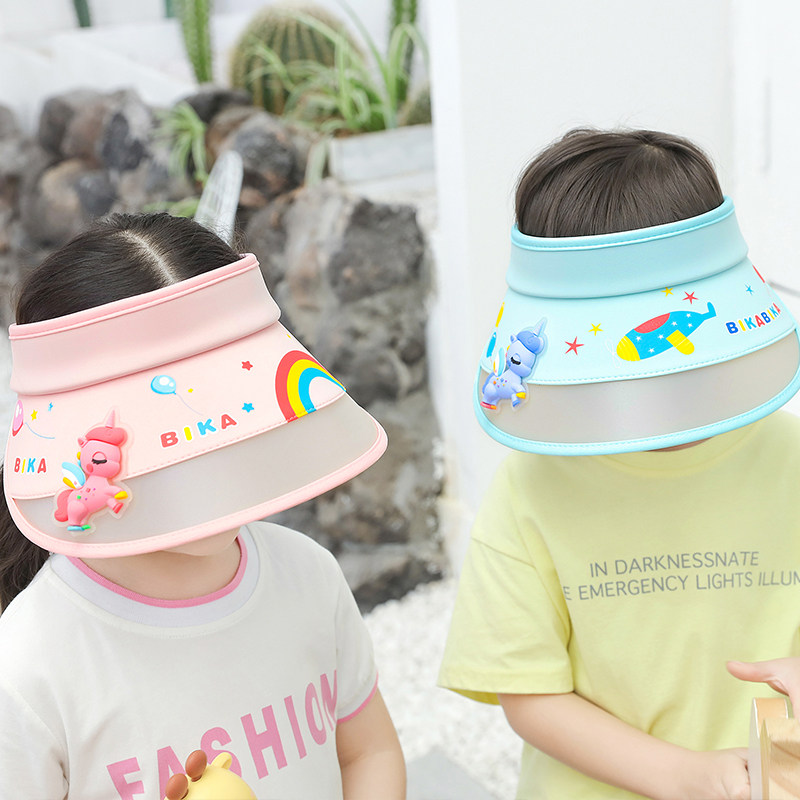 children Visors Sunscreen Hat baby Visor summer Cartoon Sun hat men and women currency adjustin the Accessories/Leather belt/Hat/Muffler , Hat  category - from Buy2taobao.com to provide professional Taobao agent buy service