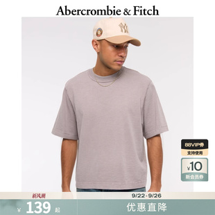 復(fù)古百搭純色寬松圓領(lǐng)短袖 AF男裝 25夏季 美式 5140 T恤上衣KI124
