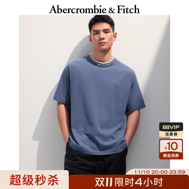 经典小麋鹿圆领短袖T恤