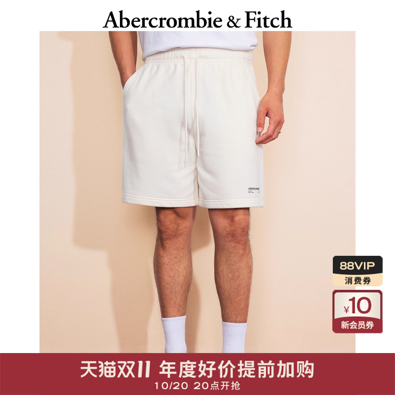 百搭宽松LOGO运动卫裤短裤