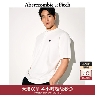 先加购 重磅亨利T恤124 20号开抢 25夏季 5188 AF小麋鹿图案男装