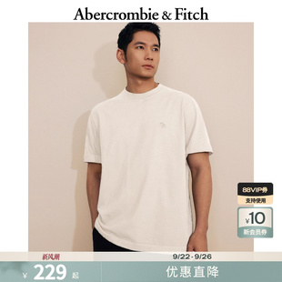 25夏季 AF男裝 重磅百搭 5181 小麋鹿棉質(zhì)圓領(lǐng)短袖 T恤KI124 經(jīng)典