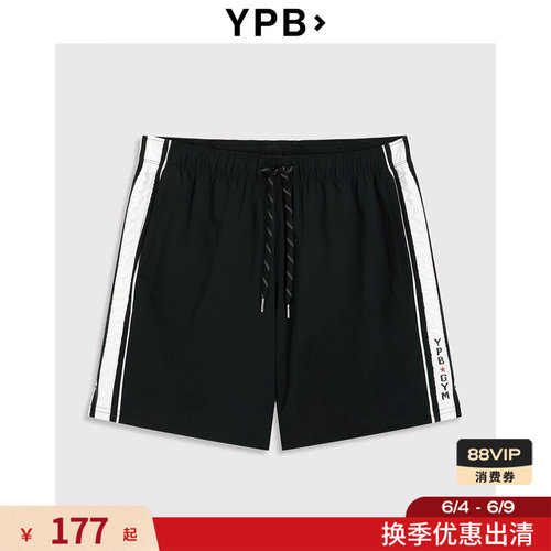 AF旗下YPB复古撞色休闲运动健身五分裤短裤26春夏男装116-6056