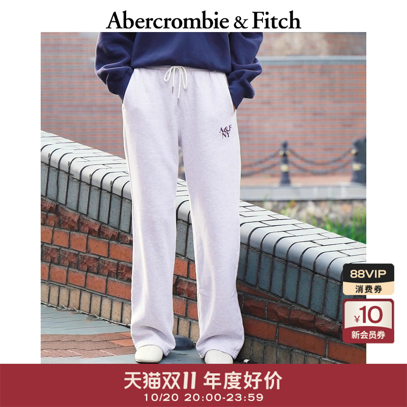 【LOGO卫裤】AF女装25秋冬新款美式经典字母运动卫裤长裤147-5115