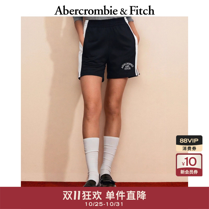经典刺绣LOGO运动卫裤短裤