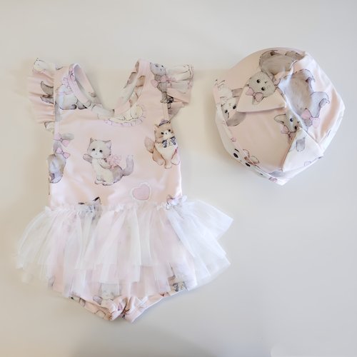 2025女童裙式连体泳衣婴幼儿童戏水泳衣女宝宝泳装抗菌抗氯游泳衣