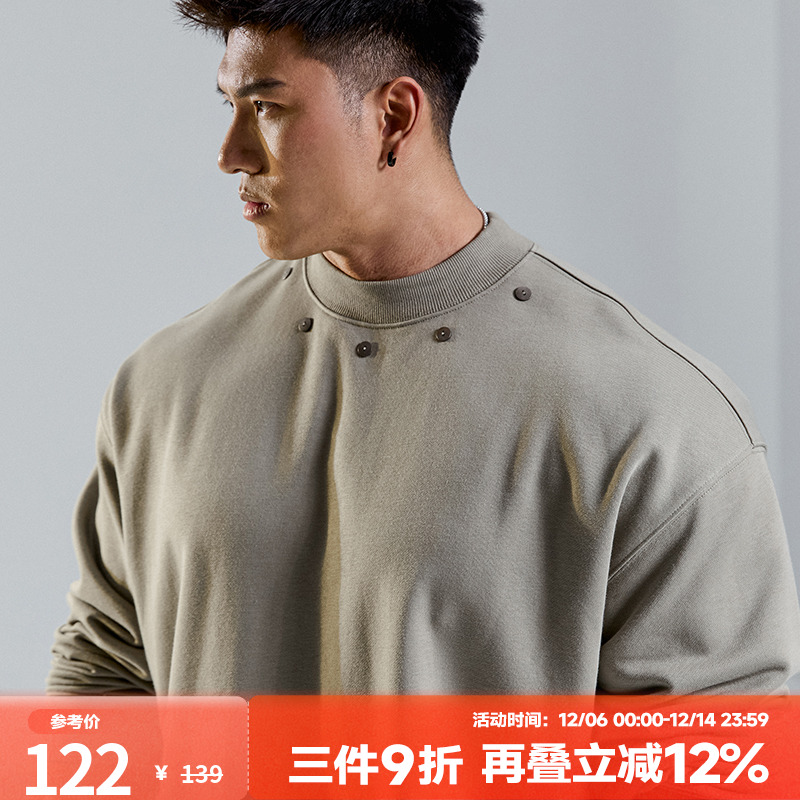 肌肉狗舒适亲肤潮牌新品运动卫衣