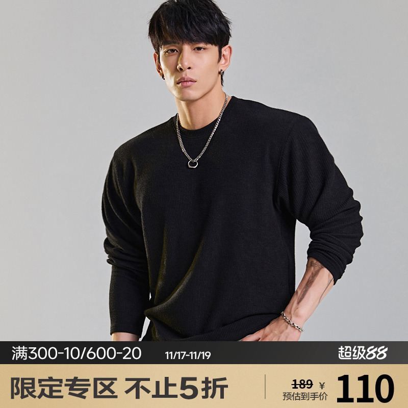 肌肉狗舒适透气潮牌新品长袖T恤