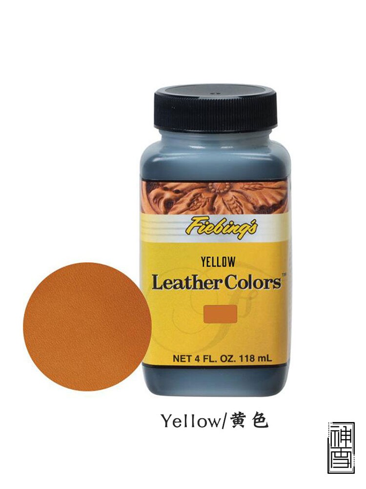 AMERICAN KNIGHT FIEBINGS LEATHERCOLOR WATER-BASED DYE SURFACE DYE VEGETABLE TANNED LEATHER WATER-BASED