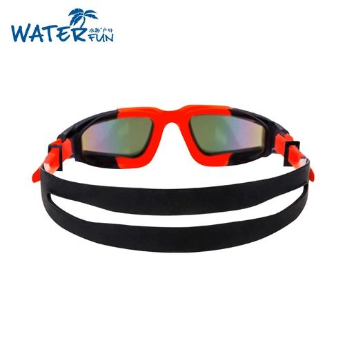Водонепроницаемые универсальные очки для плавания подходит для мужчин и женщин без запотевания стекол, профессиональный плавательный аксессуар для детей и взрослых, дайвинг