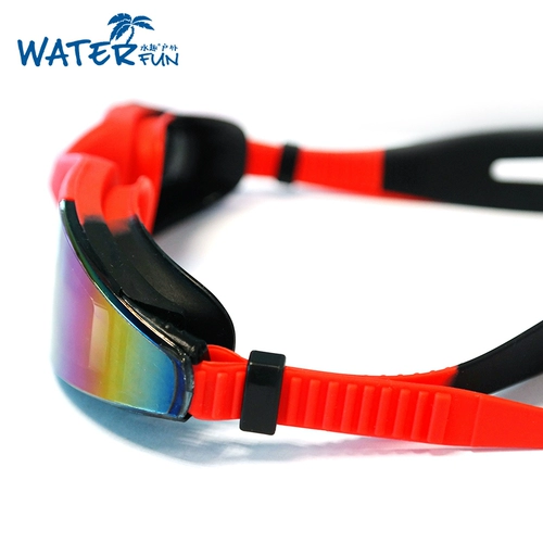 Водонепроницаемые универсальные очки для плавания подходит для мужчин и женщин без запотевания стекол, профессиональный плавательный аксессуар для детей и взрослых, дайвинг