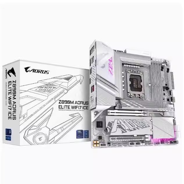 技嘉Z890小雕/冰雕/魔鹰/雪鹰/搭配ULTRA 265K 285K 245K板U套装