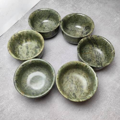 西藏药王石自然原石45ml功夫茶具一套六杯磁疗中国风茶杯子0405