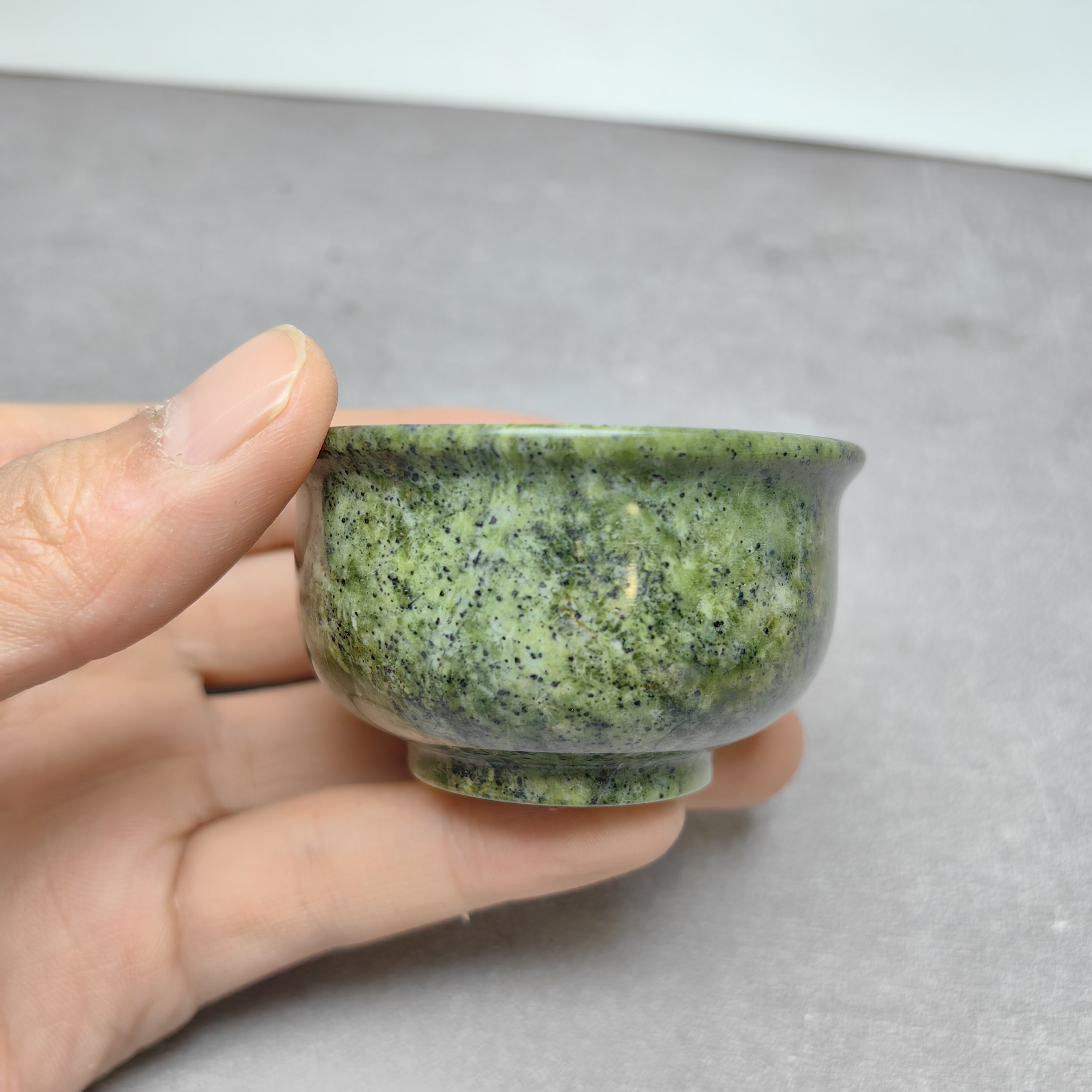 西藏药王石原生态原石45ml功夫茶具磁疗复古中国风养生茶杯子0300