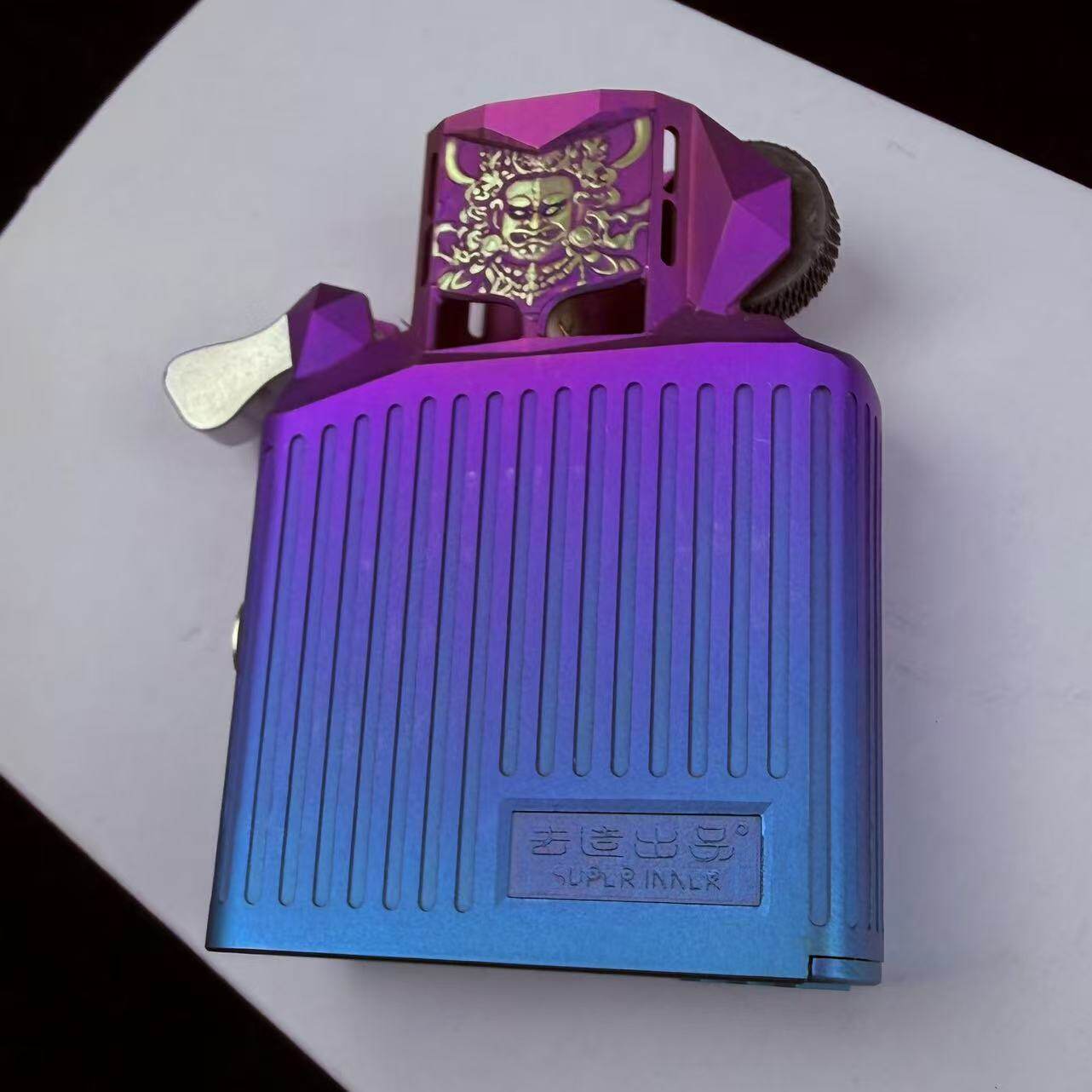 去造出品彩钛黑财神超级内胆打火机内胆适用于Zippo