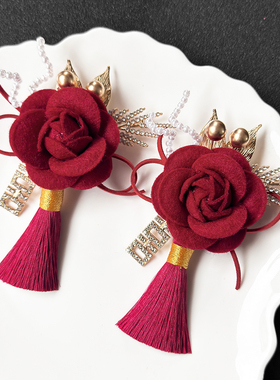 高级感胸花婚礼新郎新娘结婚胸花父母家人全套胸花伴娘伴郎胸襟花