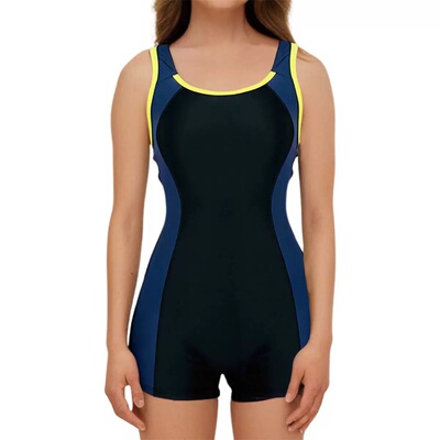 2026 Sports Vest-style One-piece Boxer Swimsuit Women's nser