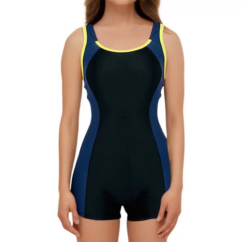 2026 Sports Vest-style One-piece Boxer Swimsuit Women's nser