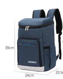 Insulated Backpack Outdoor Picnic Size Beer Cooler Bag 24-28