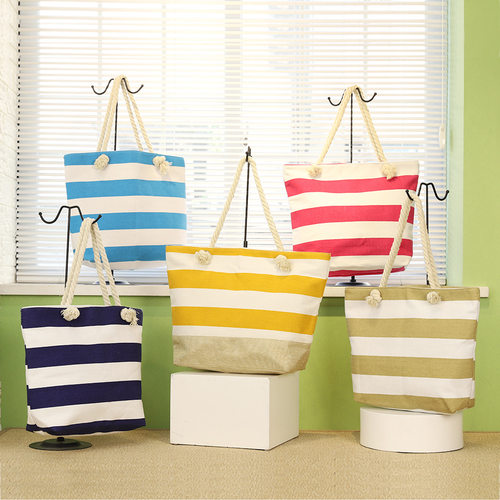 Striped Casual Armpit Women's One-shoulder