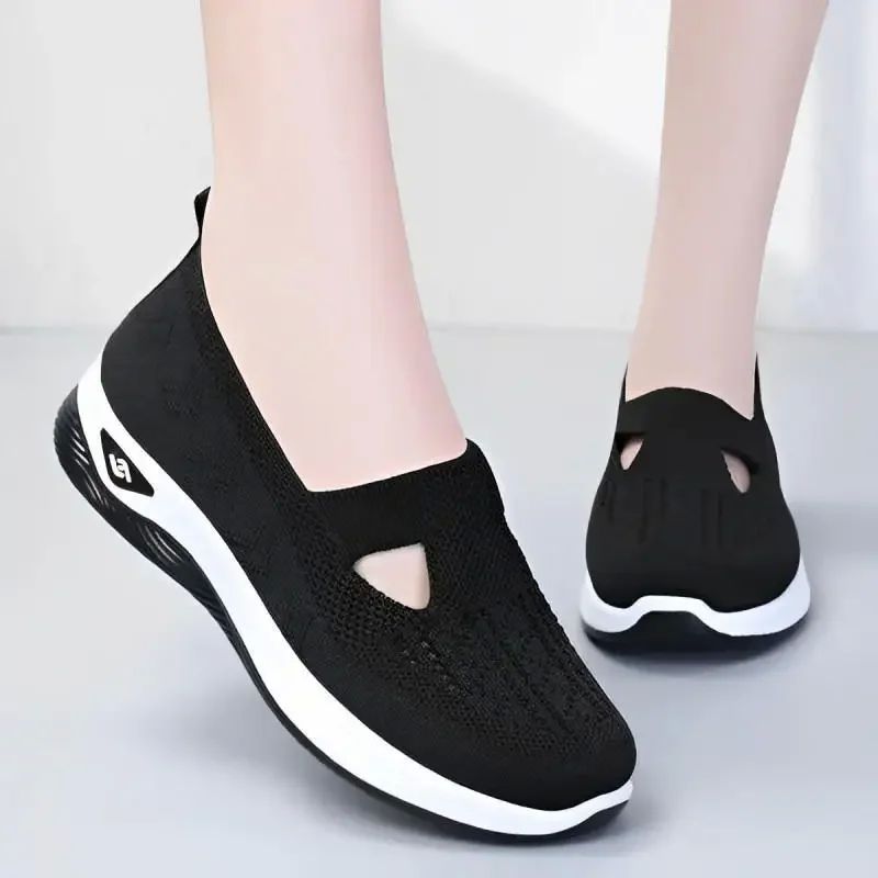 Customized Summer Mesh Breathable Sneakers Women Light Slip-封面