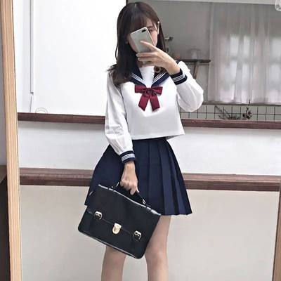 Japanese Style S-2XL Students Girls School Uniforms Girls Na