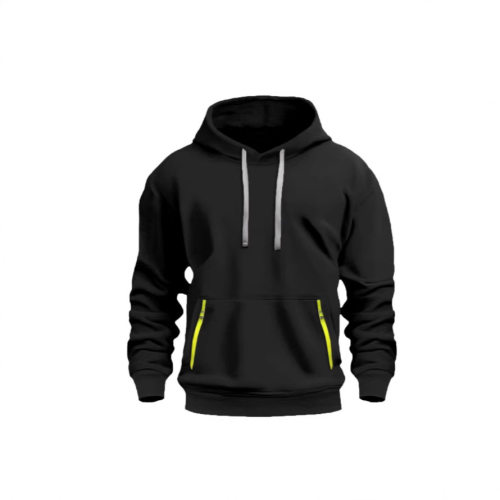 11 lor 2026 Men Casual Sports Hoodie Arm Pocket Zipper