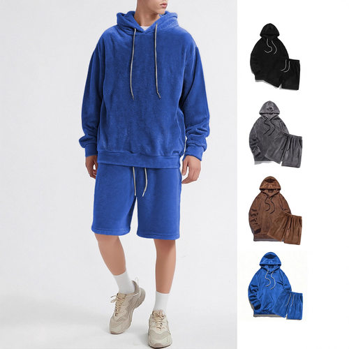 European-size Plus?size Hooded Men’s Casual Stylish ral?fle