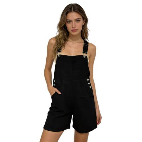 Loose-fitting Women’s Overalls With Multiple Pockets